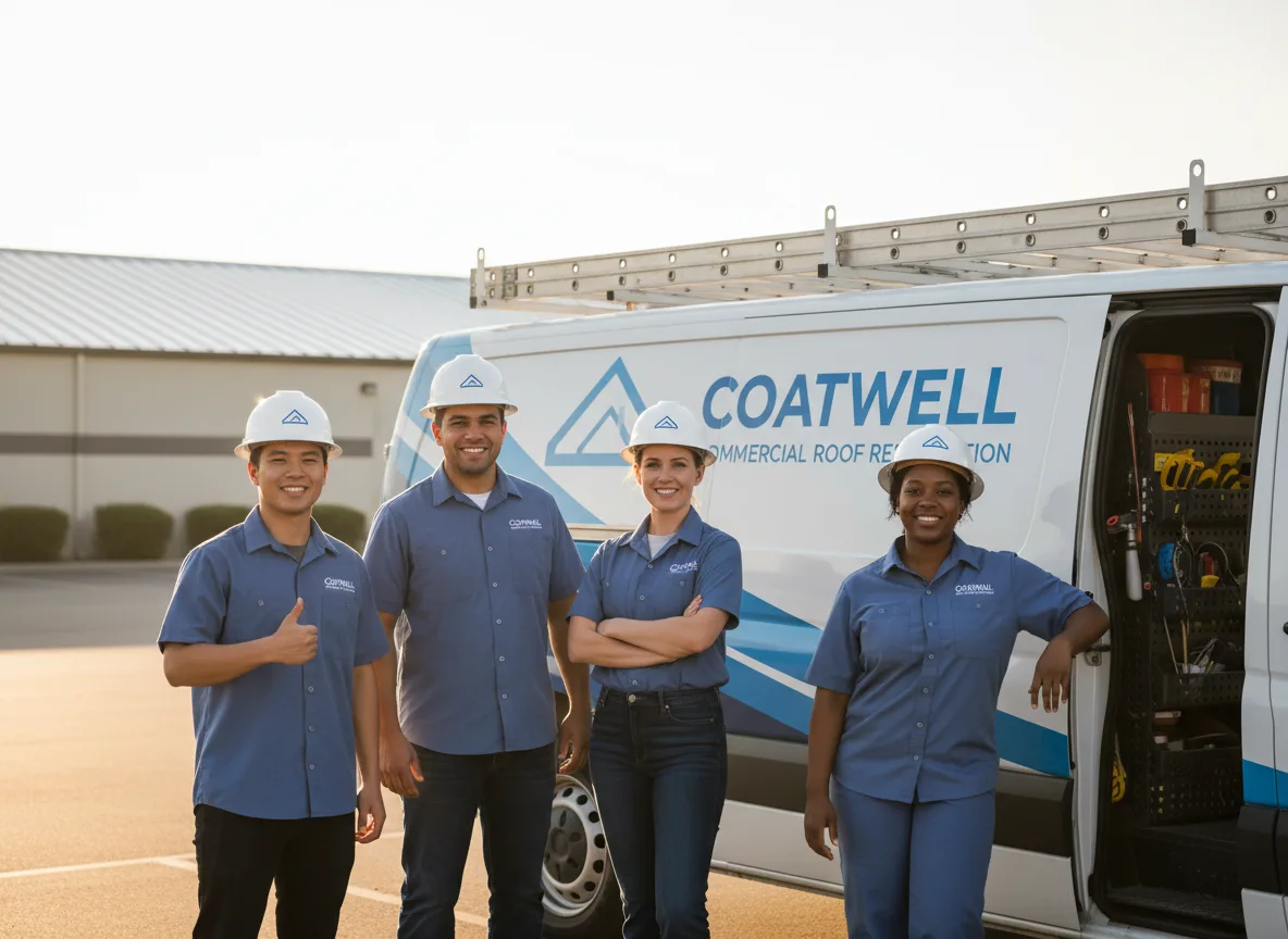 Commercial roof coating company in Agua Dulce, TX